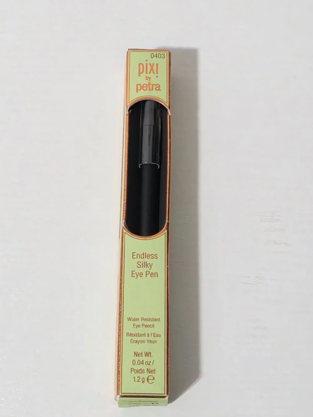 Pixi by Petra Endless Silky Eye Pen Water Resistant - Black Noir - 0.04 oz/ 1.2g